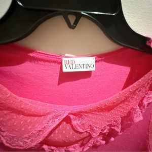 Red Valentino pink top blouse